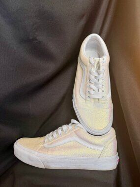 NWOT - Vans Color Changing Glitter Shoes - Womens Size 8/Mens 6.5